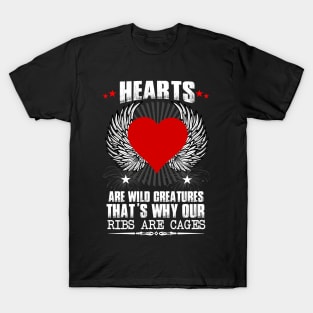 Hearts, Ribs and Cages T-Shirt